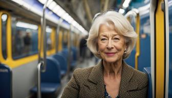 Dame Helen Mirren setzt auf die Londoner U-Bahn: Stars unterwegs